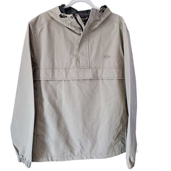 Glacier View Anorak Tan Jacket NWT Hooded Pockets Large - Picture 1 of 10